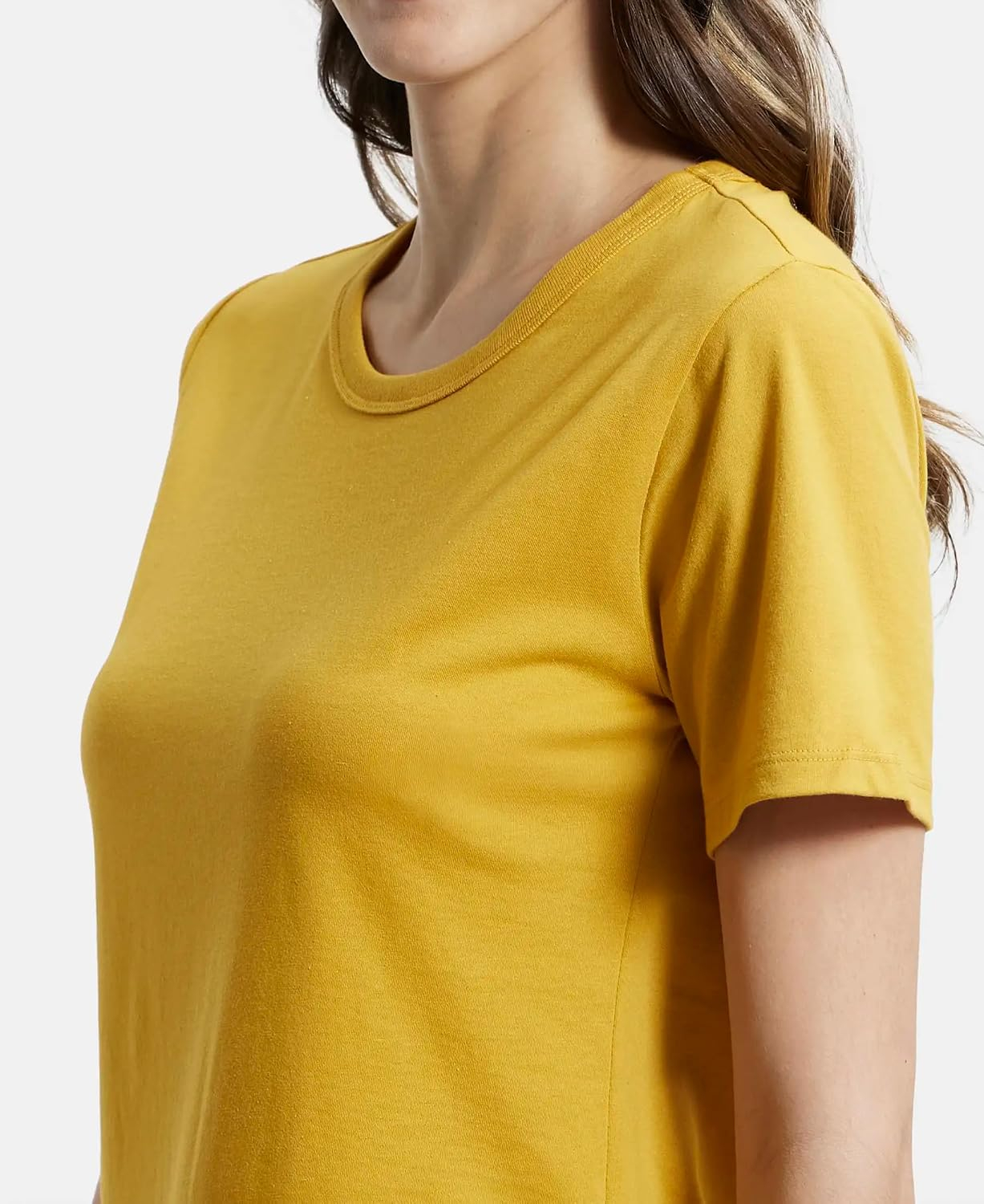 Jockey AW88 Women's Cotton-Rich Curved-Hem T-Shirt - Image 102